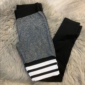 Sock thigh high leggings